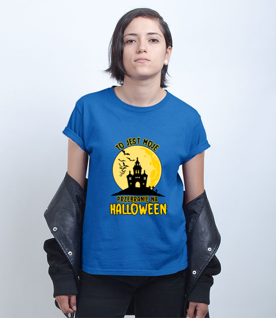 Efektowane przebranie koszulka z nadrukiem halloween kobieta jipi pl 1806 73