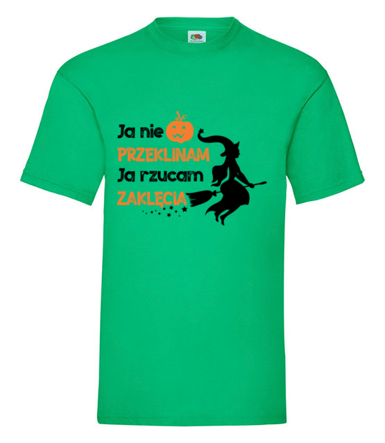 Ja rzucam zaklecia koszulka z nadrukiem halloween mezczyzna jipi pl 1807 186