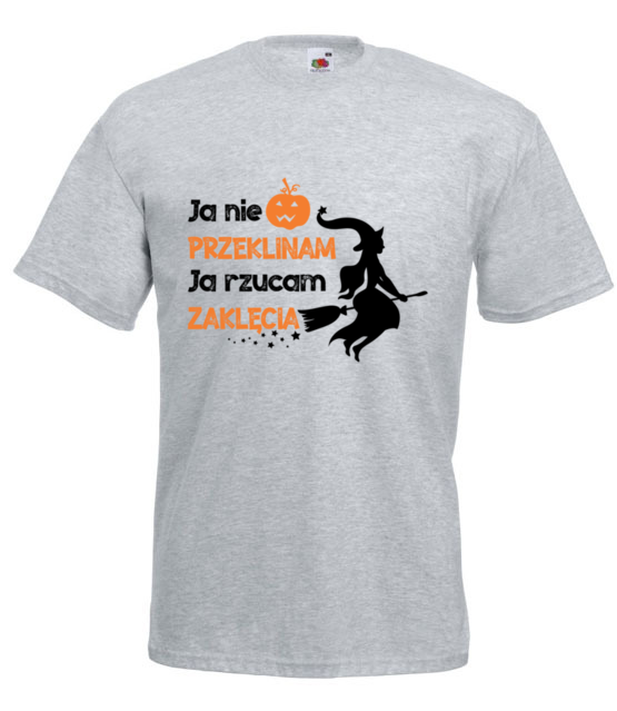 Ja rzucam zaklecia koszulka z nadrukiem halloween mezczyzna jipi pl 1807 6