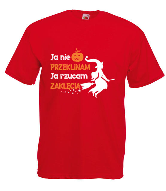 Ja rzucam zaklecia koszulka z nadrukiem halloween mezczyzna jipi pl 1808 4