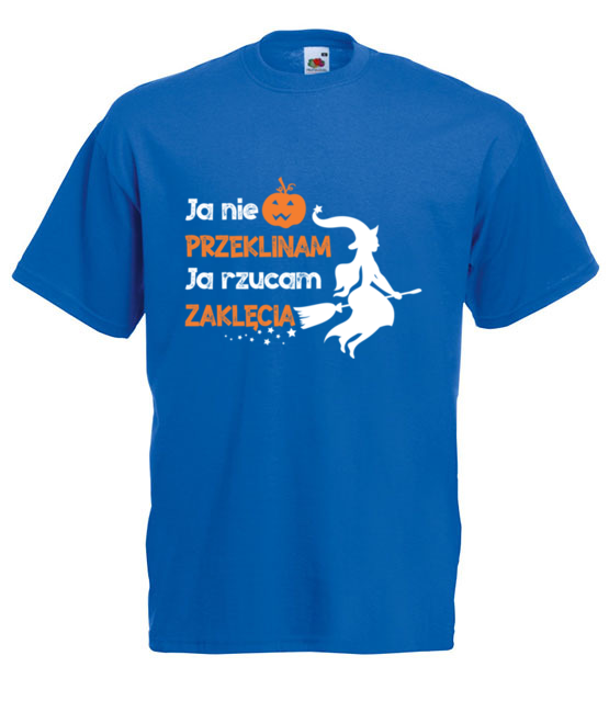 Ja rzucam zaklecia koszulka z nadrukiem halloween mezczyzna jipi pl 1808 5