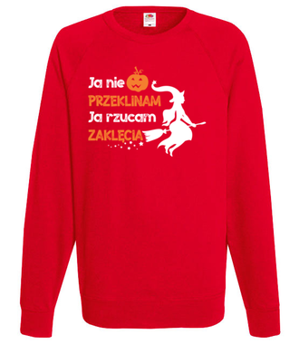 Ja rzucam zaklęcia - Bluza z nadrukiem - Halloween - Męska