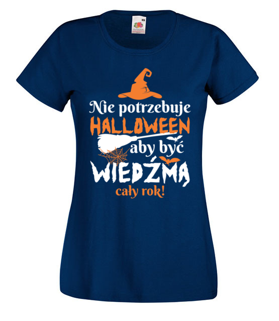 Male ostrzezenie na wesolo koszulka z nadrukiem halloween kobieta jipi pl 1810 62