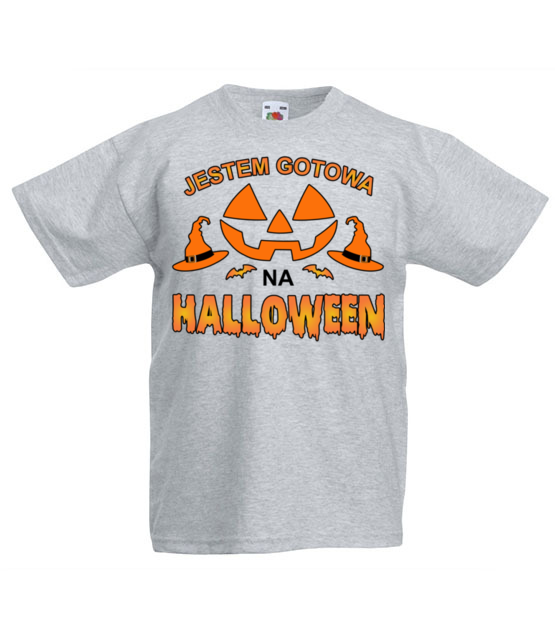 Zwarta i gotowa na halloween koszulka z nadrukiem halloween dziecko jipi pl 1813 87