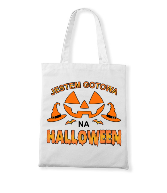 Zwarta i gotowa na halloween torba z nadrukiem halloween gadzety jipi pl 1813 161