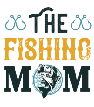 Fishing mom jasny